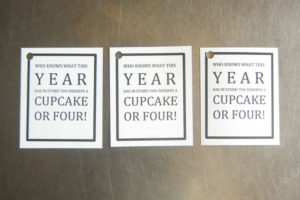 school cupcake tags