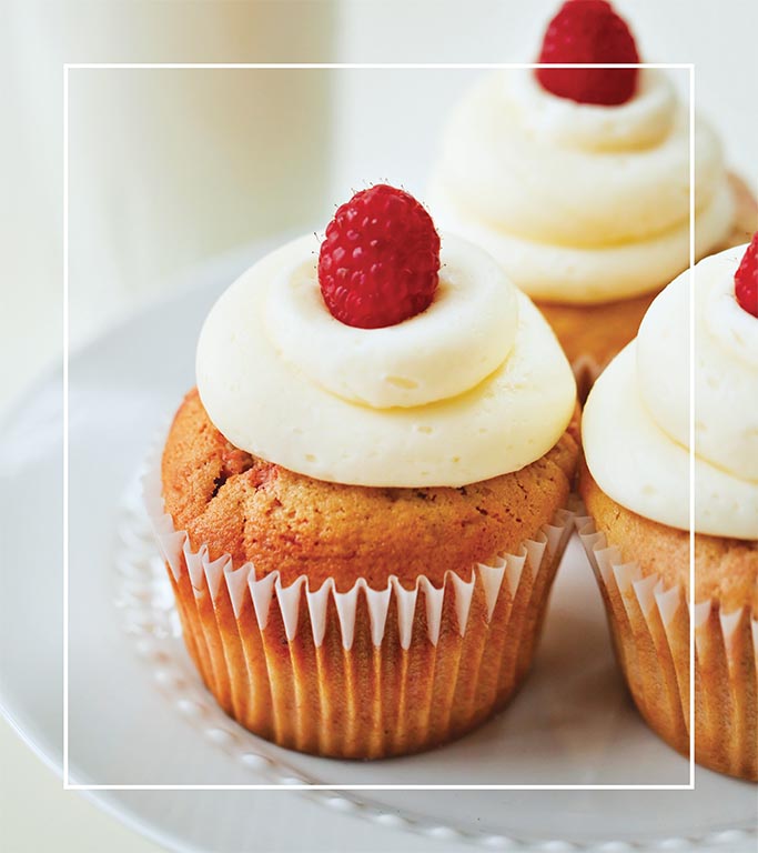 Raspberry Swirl cupcake recipe